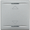 KLAWISZ ''GÓRA-DÓŁ'' 2 MODUŁY ALUMINIUM AXOLUTE MYHOME  - HC4911/2AH - LEGRAND