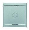 KLAWISZ ''ŚWIATŁO'' 2 MODUŁY ALUMINIUM AXOLUTE MYHOME - HC4911/2BA - LEGRAND