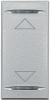 KLAWISZ ''GÓRA-DÓŁ'' 1 MODUŁ ALUMINIUM AXOLUTE MYHOME  - HC4911AH - LEGRAND