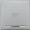 KLAWISZ ''OFF'' 2 MODUŁY ALUMINIUM AXOLUTE MYHOME  - HC4915/2AA - LEGRAND