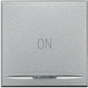 KLAWISZ ''ON'' 2 MODUŁY ALUMINIUM AXOLUTE MYHOME  - HC4915/2AB - LEGRAND