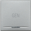 KLAWISZ ''GEN'' 2 MODUŁY ALUMINIUM AXOLUTE MYHOME  - HC4915/2AC - LEGRAND