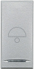 KLAWISZ ''DZWONEK'' 1 MODUŁ ALUMINIUM AXOLUTE MYHOME  - HC4915BB - LEGRAND