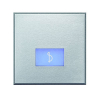 KLAWISZ "MUZYKA" 2 MODUŁY ALUMINIUM AXOLUTE - HC4921/2LG - LEGRAND