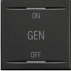 KLAWISZ ''ON-OFF-GEN'' 2 MODUŁY ANTRACYT AXOLUTE MYHOME - HS4911/2AF - LEGRAND
