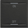 KLAWISZ ''ON-OFF'' 2 MODUŁY ANTRACYT AXOLUTE MYHOME - HS4911/2AG - LEGRAND