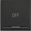KLAWISZ ''OFF'' 2 MODUŁY ANTRACYT AXOLUTE MYHOME - HS4915/2AA - LEGRAND