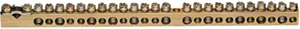 LISTWA PRZYŁĄCZENIOWA BEZ COKOŁU 1X25+11X16+13X10MM UNIVERS NHC 2 - K158 - HAGER - BERKER