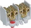 ZACISKI ROZGAŁĘŹNE 2-POLOWE 4X25QMM UNIVERS NHC  - K25A - HAGER - BERKER