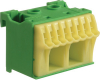 BLOK SAMOZACISKÓW OCHRONNY ZIELONY 2X16 + 8X4 MM UNIVERS NHC 2 SZEROKOŚĆ 45MM UNIVERS NHC QUICK CONNECT - KN10E - HAGER - BERKER