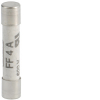 WKŁADKA BEZPIECZNIKOWA SZKLANA 4A 6.3X32MM CHARAKTERYSTYKA GF ULTRASZYBKA - L6332FF04-000 - HAGER - BERKER