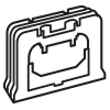 ELEMENT ŁĄCZĄCY DO PUSZEK N/T KOLOR KREMOWY ALPIBLOCK - 776135 - LEGRAND