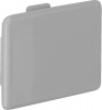 KOŃCÓWKA KANAŁU GRZEBIENIOWEGO BEZHALOGENOWEGO PVC 50X37MM UNIVERS NHC SZARA LKG - LK5003747030 - HAGER - BERKER