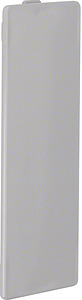 KOŃCÓWKA KANAŁU GRZEBIENIOWEGO BEZHALOGENOWEGO PVC 50X140MM UNIVERS NHC SZARA LKG - LK5014047030 - HAGER - BERKER