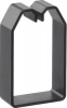 KLAMRA DO PRZEWODÓW 75X75 CZARNA LKG - LK750503 - HAGER - BERKER