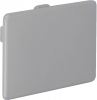 KOŃCÓWKA KANAŁU GRZEBIENIOWEGO BEZHALOGENOWEGO PVC 75X50MM UNIVERS NHC SZARA LKG - LK7505047030 - HAGER - BERKER