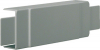 ELEMENT T/X 30X60MM UNIVERS NHC SZARY LF  - M53967030 - HAGER - BERKER