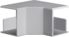 KĄT WEWNĘTRZNY 40X40MM UNIVERS NHC SZARY LF/ATEHA LF - M58017030 - HAGER - BERKER