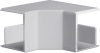 KĄT WEWNĘTRZNY 40X40MM UNIVERS NHC JASNOSZARY LF/ATEHA LF - M58017035 - HAGER - BERKER
