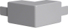 KĄT ZEWNĘTRZNY 40X40MM UNIVERS NHC SZARY LF/ATEHA LF - M58027030 - HAGER - BERKER