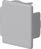 KOŃCÓWKA 40X40MM UNIVERS NHC SZARY LF/ATEHA LF - M58037030 - HAGER - BERKER