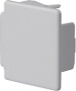 KOŃCÓWKA 40X40MM UNIVERS NHC JASNOSZARY LF/ATEHA LF - M58037035 - HAGER - BERKER