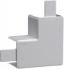 KĄT PŁASKI 30X30MM UNIVERS NHC SZARY LF/ATEHALF - M59657030 - HAGER - BERKER