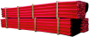 RURA OSŁ. KARBOWANA FI 110 CZERW.(6M) DVK110 - 10610 - TTPLAST