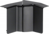 KĄT WEWNĘTRZNY REGULOWANY 20X55 CZARNY SL - SL2005549011 - HAGER - BERKER