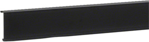 POKRYWA Z MIĘKKĄ USZCZELKĄ 20X80 CZARNA SL - SL20080219011 - HAGER - BERKER