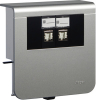 NOŚNIK URZĄDZEŃ 20X80 + 2X GNIAZDO RJ45 KAT.6 ALU SL - SL20080907D1 - HAGER - BERKER