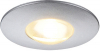 OPRAWKA SUFITOWA 1W CIEPŁY BIAŁY OKRĄGŁA SREBRNY METAL DEKLED  - 112242 - SPOTLINE