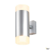 OPRAWA ŚCIENNA 2XGU10 50W OKRĄGŁA SREBRNOSZARY SZKŁO ASTINA UP/DOWN  - 151901 - SPOTLINE