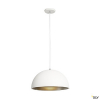 OPRAWA WISZĄCA MAX. 40W E27 40CM OKRĄGŁA BIAŁY/SREBRNY PD-2 FORCHINI M  - 155901 - SPOTLINE
