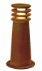 SŁUPEK OGRODOWY 11W E27 KOLOR STAL POKRYTA RDZĄ IP55 RUSTY 40 - 229020 - SPOTLINE