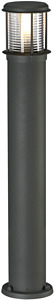 SŁUPEK OGRODOWY DEKORACYJNY WYS.93 5CM E27 ALUMINIUM/SZKŁO ANTRACYT OTOS GLASS - 230465 - SPOTLINE