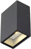 LAMPA ŚCIENNA 1X3W KWADRATOWA ANTRACYT LED 3000K QUAD 1 - 232465 - SPOTLINE