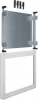 BLOK Z PŁYTĄ MONTAŻOWĄ 450X500MM UNIVERS NHC UNIVERS N - UD32C2 - HAGER - BERKER