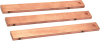 SZYNA PIONOWA CU DO ROZŁĄCZNIKÓW LISTWOWYCH NH00 30X10MM UNIVERS N (3 SZT) - UM04L1N - HAGER - BERKER