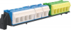 WSPORNIK Z ZACISKAMI PE/N QUICKCONNECT ROZMIAR 4 VOLTA - VZ464 - HAGER - BERKER