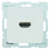 GNIAZDO HDMI Z PRZYŁĄCZEM 90° BIAŁY POŁYSK MODUL 2 *PRODUKT WYCOFANY Z OFERTY* - 33154309 - HAGER - BERKER