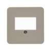 ELEMENT CENTRALNY DO GNIAZDA TAE I GŁOŚNIKOWEGO KREMOWY POŁYSK MODUL 2 *PRODUKT WYCOFANY Z OFERTY*  - 68103302 - HAGER - BERKER